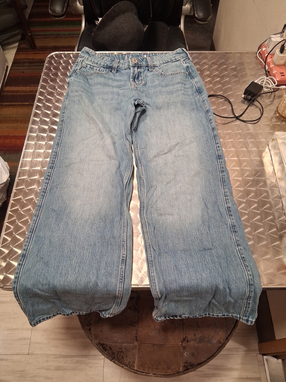 GAP Light Blue Wide Leg Jeans